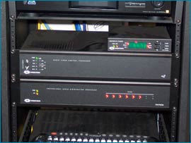 Components In A/V Rack- Raleigh