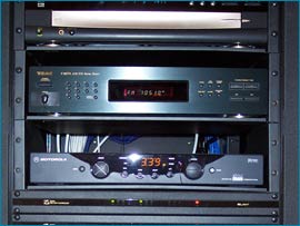 Components In A/V Rack- Raleigh